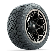 GTW Nexus Gloss Black/Satin Bronze 14 in Wheels with 23x10.00-R14 Maverick All-Terrain Tires – Full Set