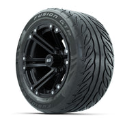 Set of (4) 14 in GTW Specter Wheels with 255/45-R14 Fusion G - 3/4 view