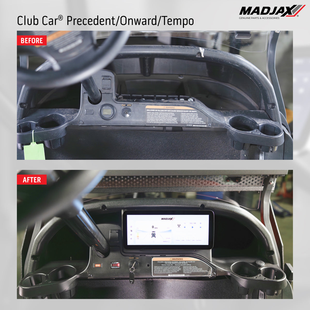 MadJax® Kinect™ 12.3” Display Screen with Hub and Wire Harne