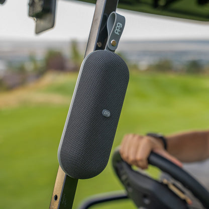 PPG A2 SLIM GPS Golf Speaker Powered by Golf Logix - Gray