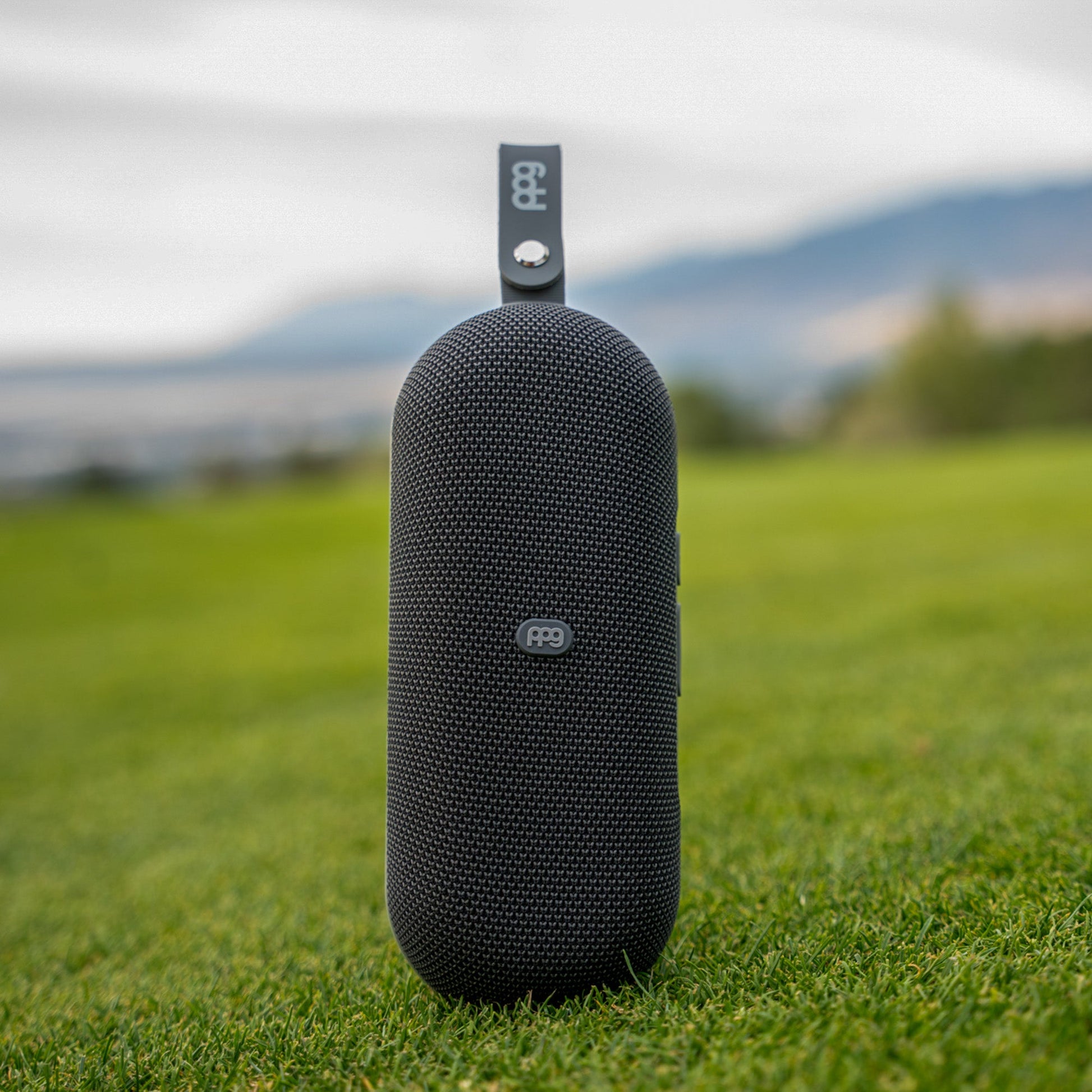 PPG A2 SLIM GPS Golf Speaker Powered by Golf Logix - Gray