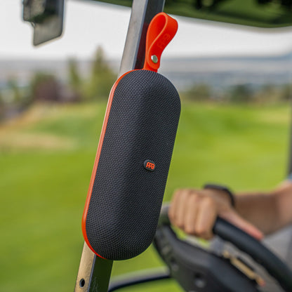 PPG A2 SLIM GPS Golf Speaker Powered by Golf Logix - Red