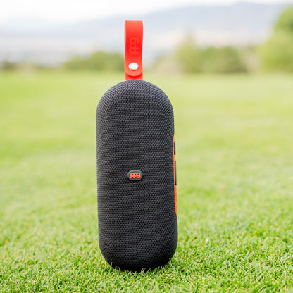PPG A2 SLIM GPS Golf Speaker Powered by Golf Logix - Red