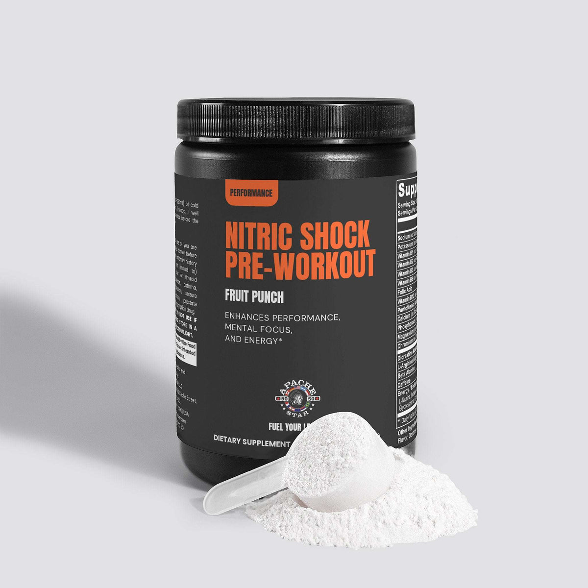 NITRIC SHOCK PRE-WORKOUT - FRUIT PUNCH
