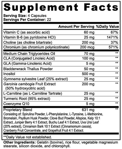 SUPER FAT BURNER WITH MCT