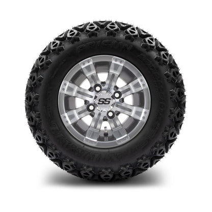 MODZ® 10" Tempest Gunmetal Wheels & Off-Road Tires Combo (Arisun X Trail All Terrain 20x10-10)