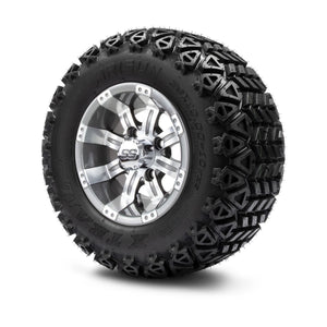 MODZ® 10" Tempest Gunmetal Wheels & Off-Road Tires Combo (Arisun X Trail All Terrain 20x10-10)