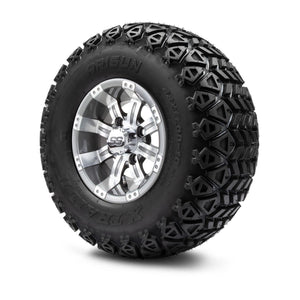 MODZ® 10" Tempest Gunmetal Wheels & Off-Road Tires Combo (Arisun X Trail All Terrain 22x11-10)