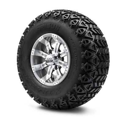 MODZ® 10" Tempest Gunmetal Wheels & Off-Road Tires Combo (Arisun X Trail All Terrain 22x11-10)