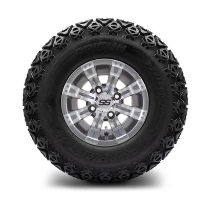 MODZ® 10" Tempest Gunmetal Wheels & Off-Road Tires Combo (Arisun X Trail All Terrain 22x11-10)