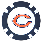 Officially Licensed Chicago Bears Poker Chip Ball Marker