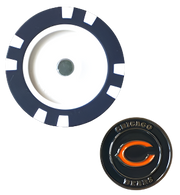 Officially Licensed Chicago Bears Poker Chip Ball Marker
