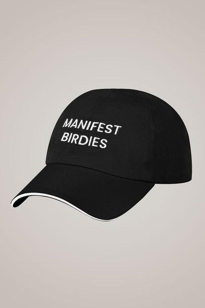 Manifest Birdies Ball Cap in Black