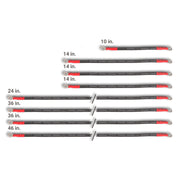MODZ® Club Car 4-Gauge Complete Battery Cable Set
