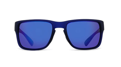 Acadia | Matte Blue | Polarized Blue Flash Lens