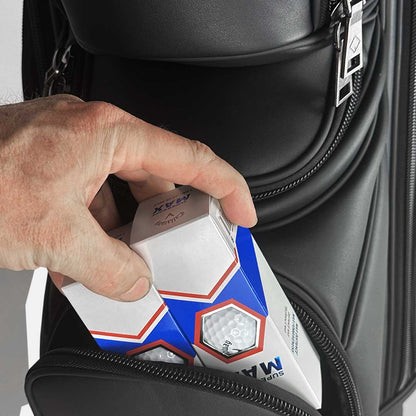 RevCore Lux Golf Cart Bag | 14 Way Velvet Lined Dividers