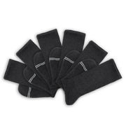 Charcoal Casual Crew 6-Pack