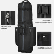 The Constrictor Golf Travel Bag | Superior Style