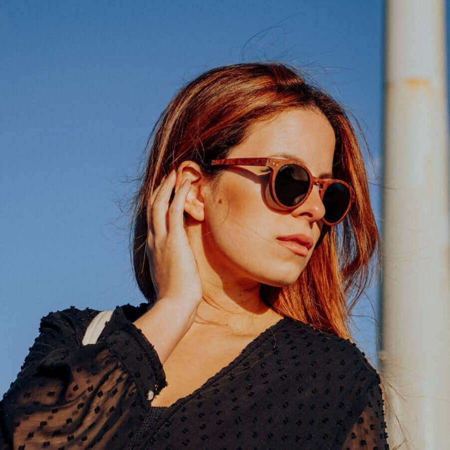 Stinson - Unisex Wooden Sunglasses