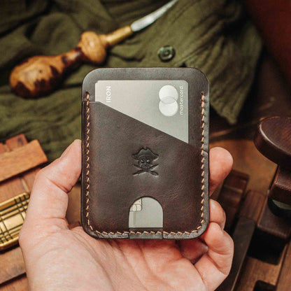 Pirate Goods Boatswain v4 Slim Wallet – Minimalist Leather EDC Card Holder