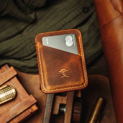 Pirate Goods Boatswain v3 Slim Wallet – Minimalist Leather EDC Card Holder