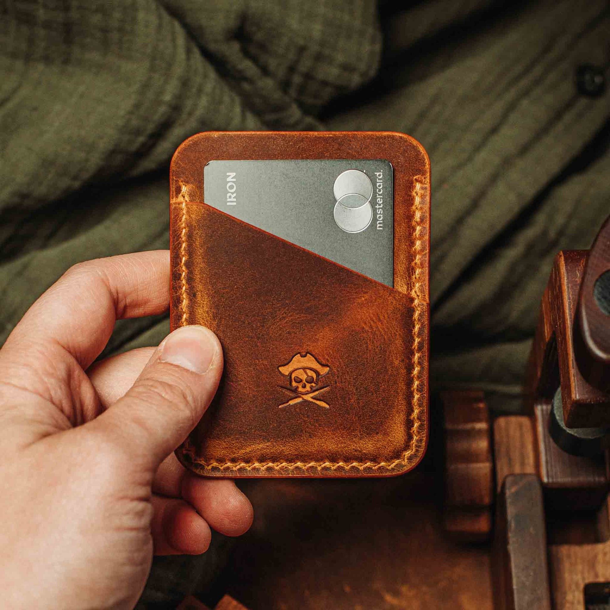 Pirate Goods Boatswain v3 Slim Wallet – Minimalist Leather EDC Card Holder
