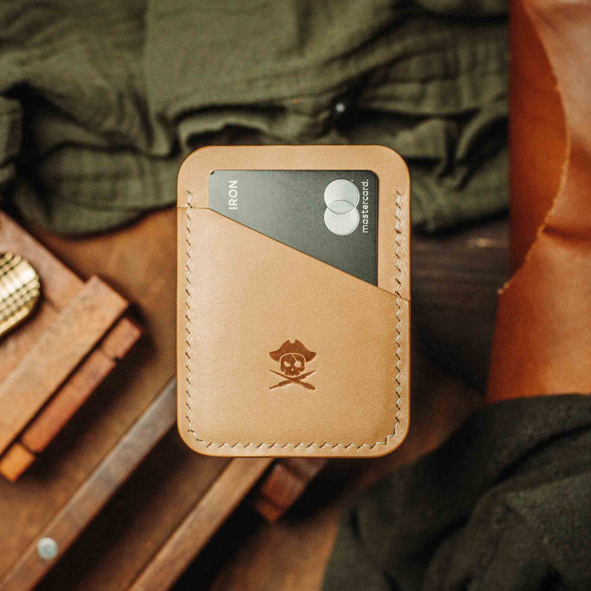 Pirate Goods Boatswain v3 Slim Wallet – Minimalist Leather EDC Card Holder