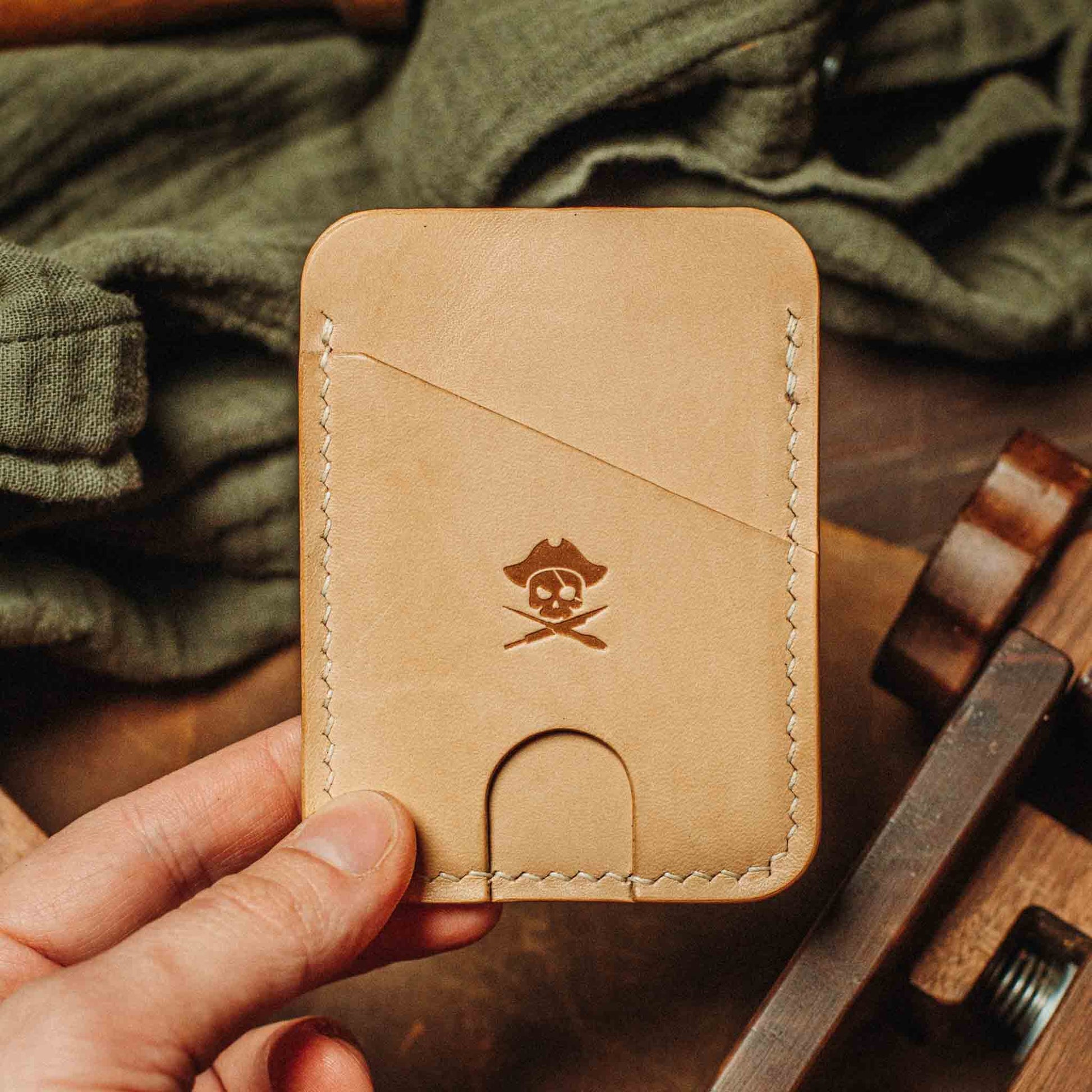 Pirate Goods Boatswain v4 Slim Wallet – Minimalist Leather EDC Card Holder