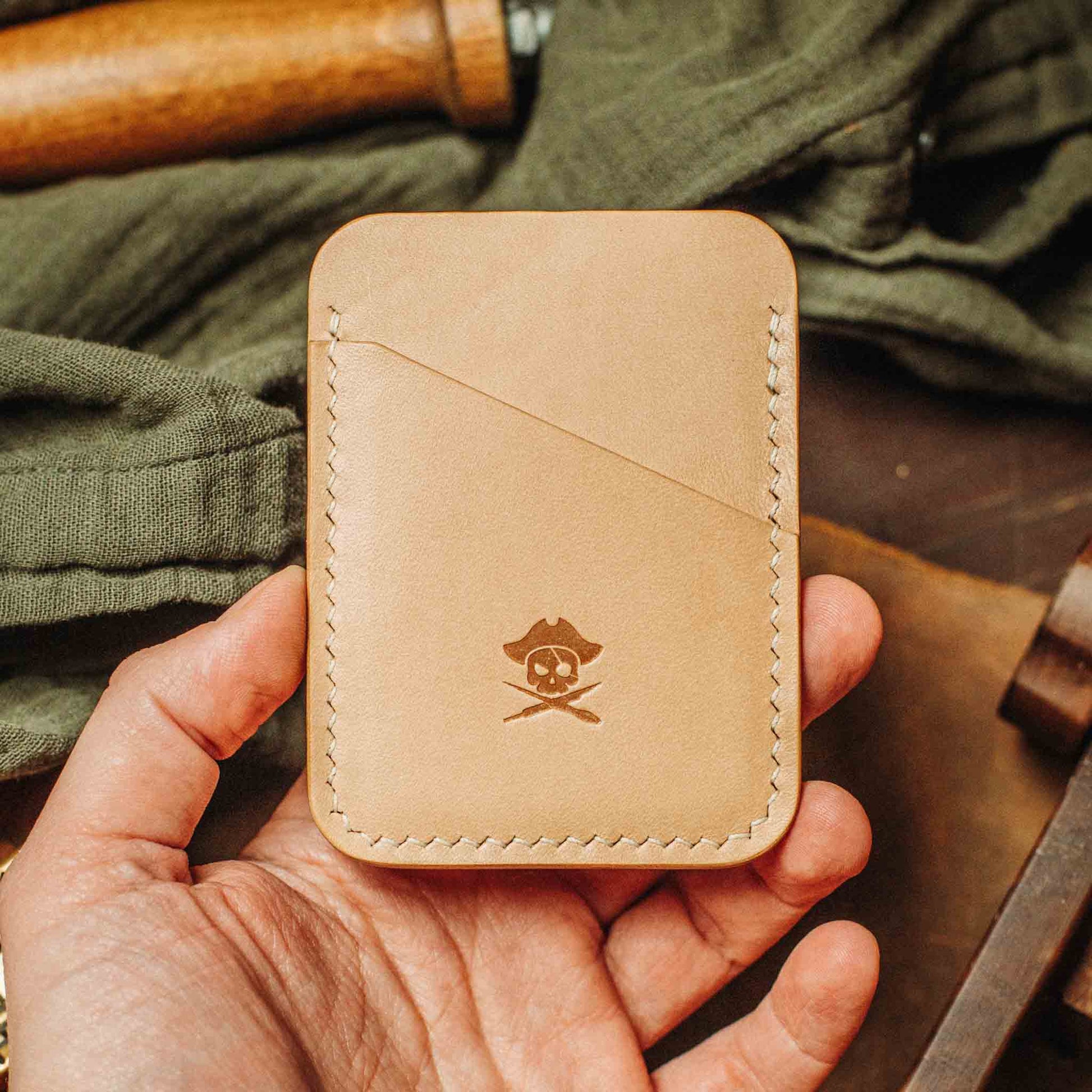 Pirate Goods Boatswain v3 Slim Wallet – Minimalist Leather EDC Card Holder