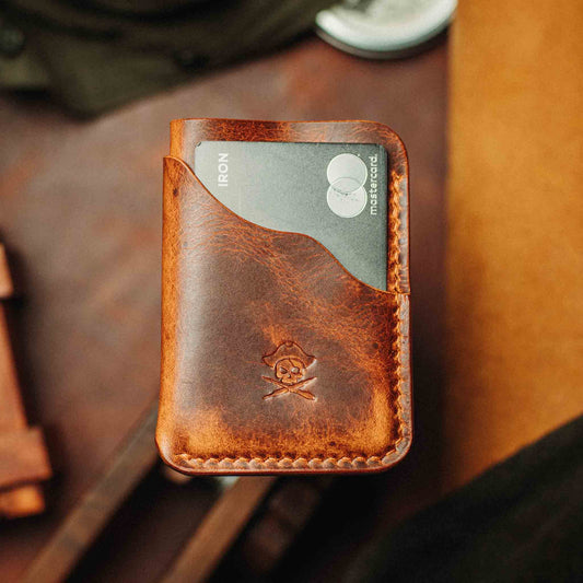 Pirate Goods Venturer v2 Slim Wallet – Minimalist Leather EDC Card Holder