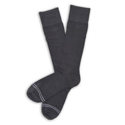 Asher 6-Pack - Charcoal Dress Socks
