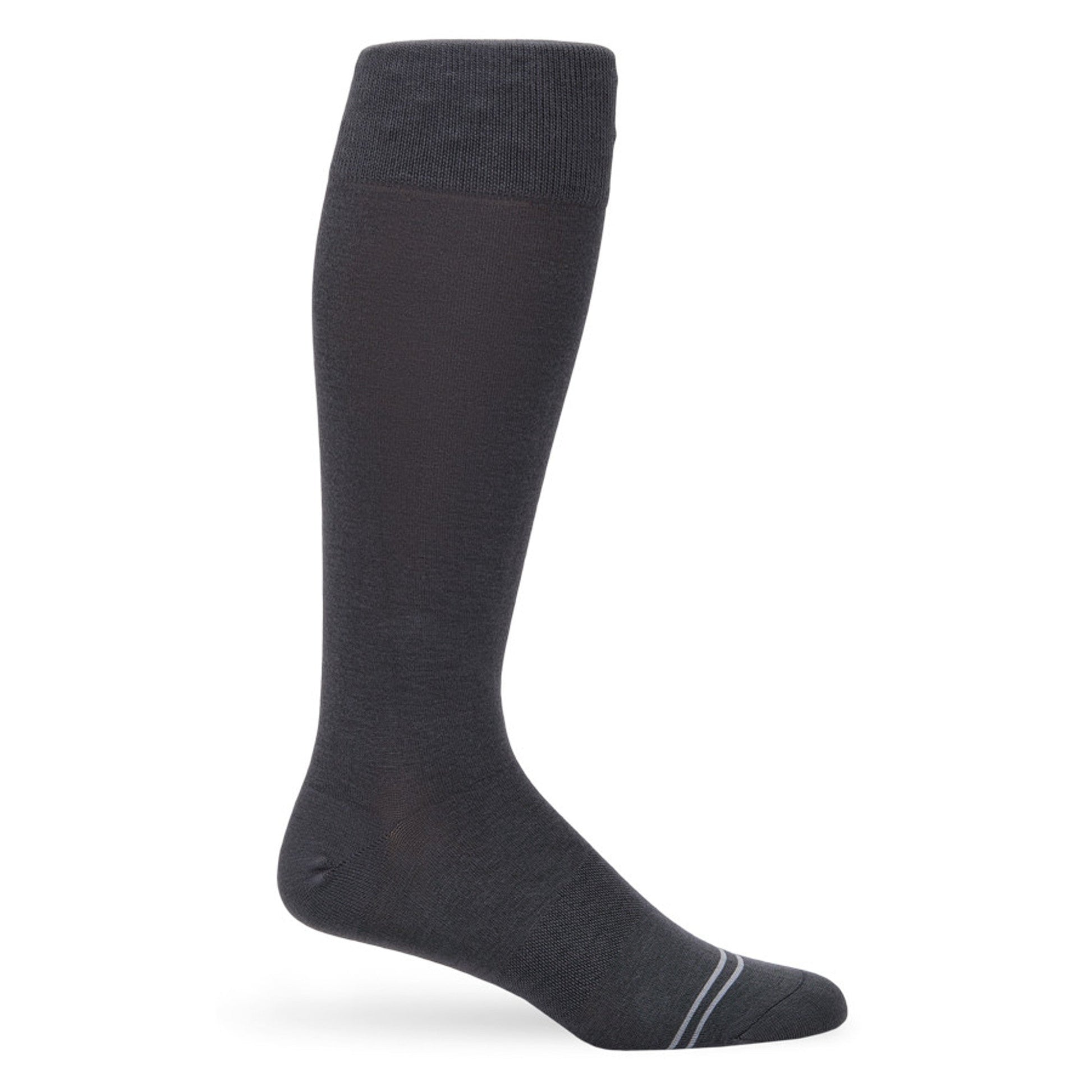 Asher 6-Pack - Charcoal Dress Socks