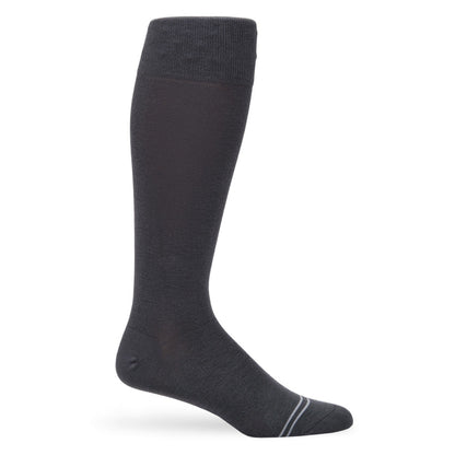 Asher 6-Pack - Charcoal Dress Socks