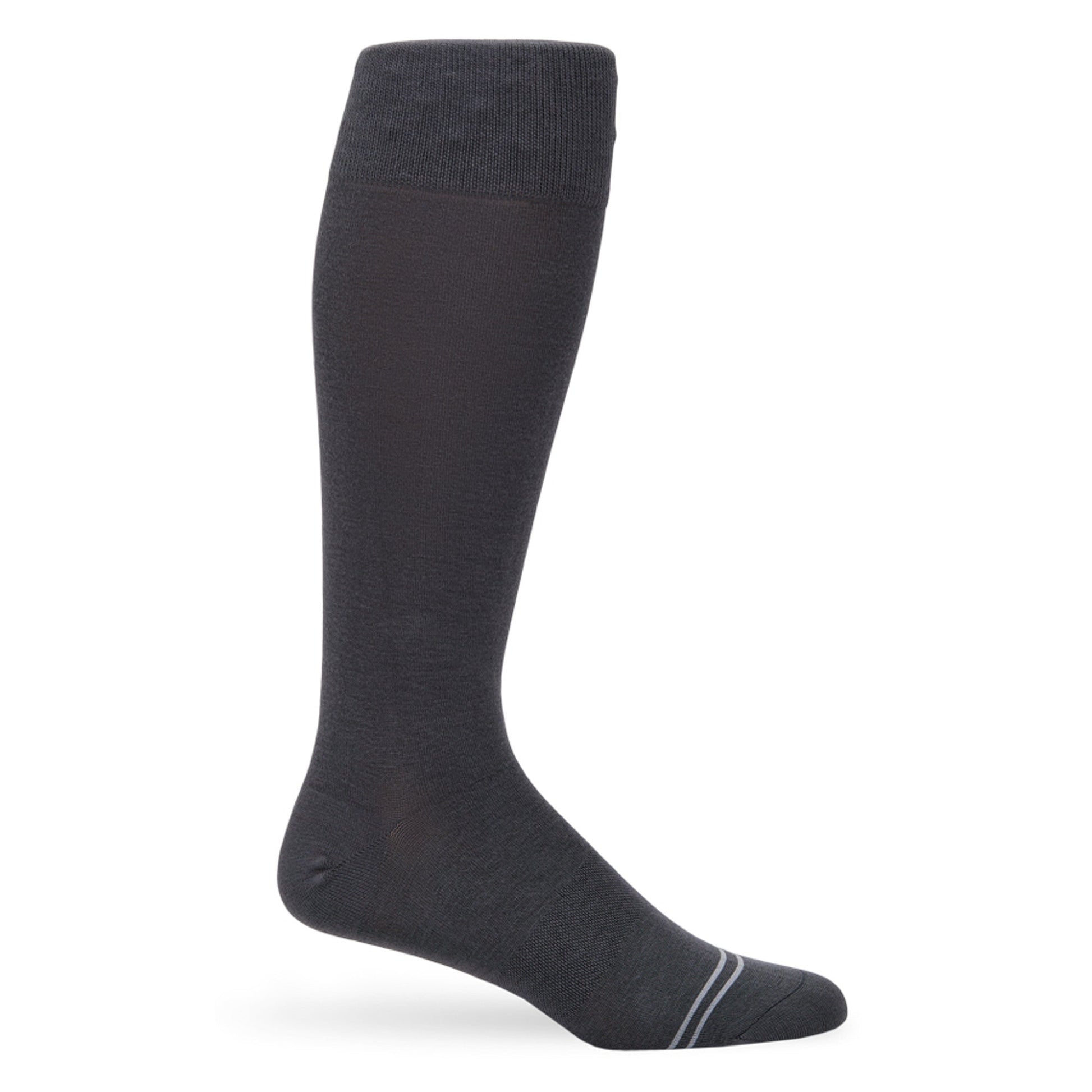 Asher 3-Pack - Charcoal Dress Socks