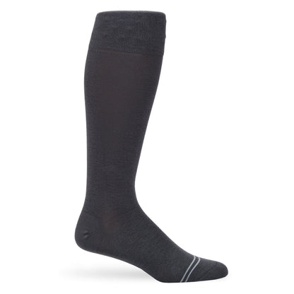 Asher 3-Pack - Charcoal Dress Socks