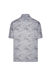 Cloud Print Signature Polo