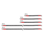 MODZ® EZGO 2-Gauge Complete Battery Cable Set