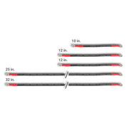 MODZ® EZGO 4-Gauge Complete Battery Cable Set