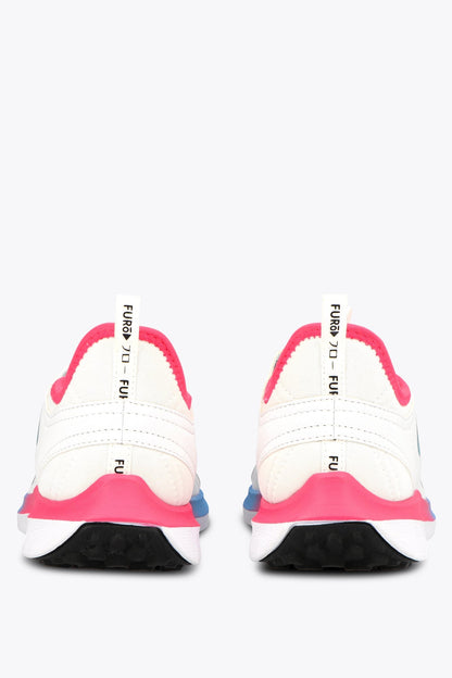 Osaka Kids Footwear Furo Play | White-Retro Blue-Raspberry