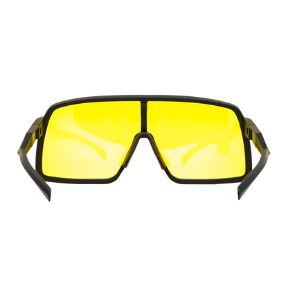 Forza (Black/Yellow) Anti-Reflective, Oleo-phobic Lens