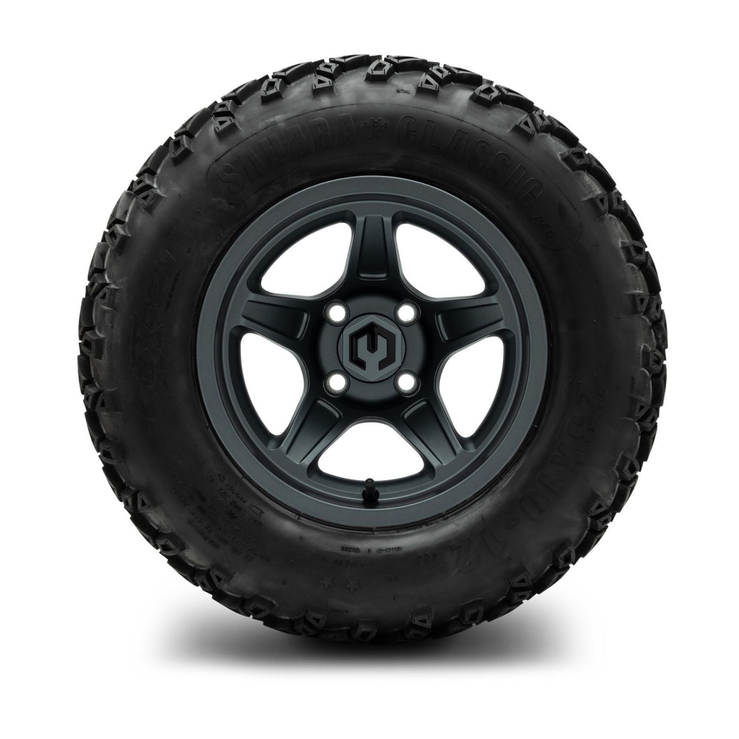 MODZ® 12" Drift Gunmetal Wheels & Off-Road Tires Combo (Sahara Classic 23x10-12)