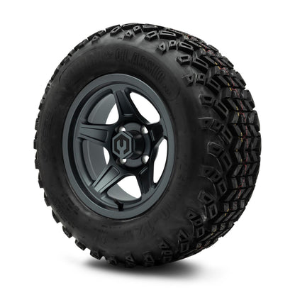 MODZ® 12" Drift Gunmetal Wheels & Off-Road Tires Combo (Sahara Classic 23x10-12)