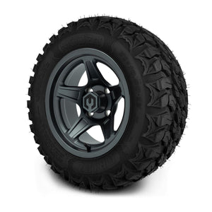 MODZ® 12" Drift Gunmetal Wheels & Off-Road Tires Combo (MODZ Gripz 22x10-12)