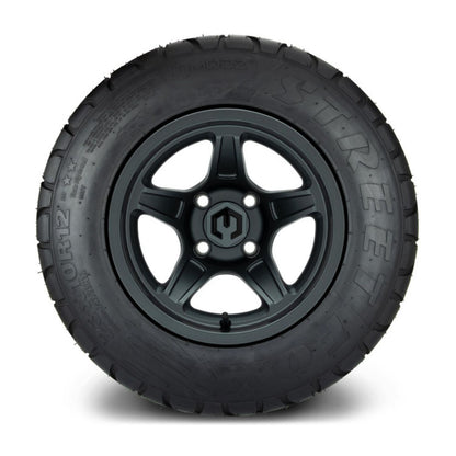 MODZ® 12" Drift Gunmetal Wheels & Street Tires Combo (MODZ Street Fox Radial 23x10-12)