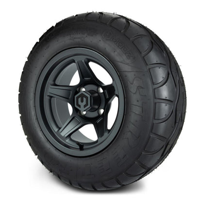 MODZ® 12" Drift Gunmetal Wheels & Street Tires Combo (MODZ Street Fox Radial 23x10-12)