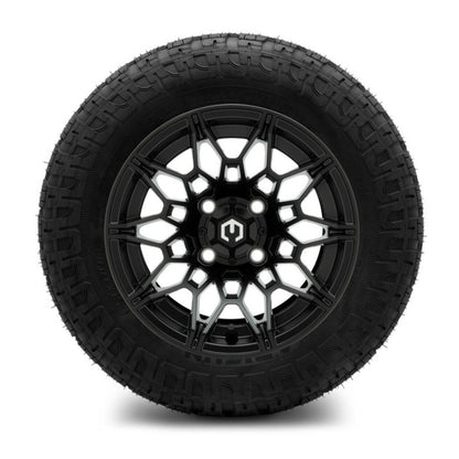 MODZ® 12" Galaxy Matte Black Wheels & Off-Road Tires Combo (Arisun X-Armory Radial 23x10R-12)