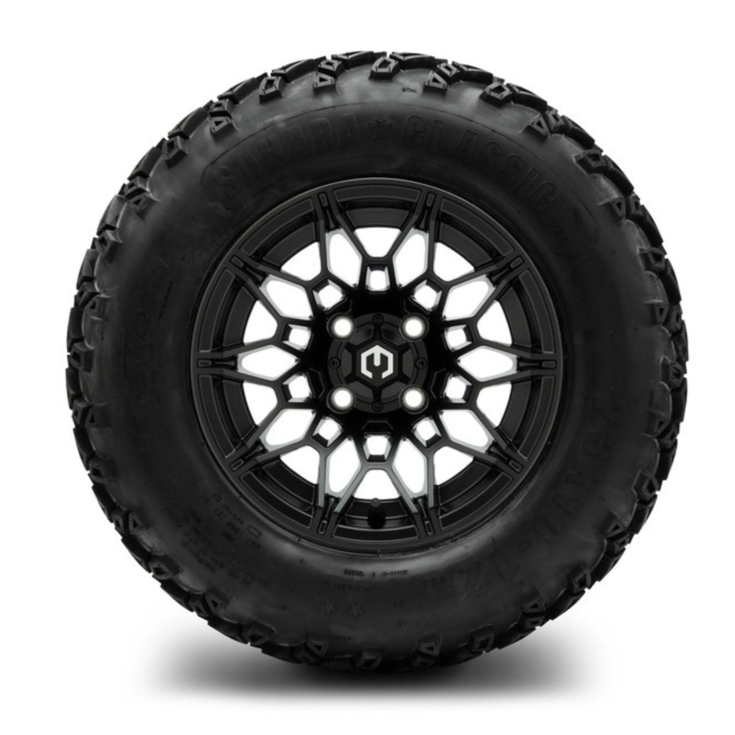 MODZ® 12" Galaxy Matte Black Wheels & Off-Road Tires Combo (Sahara Classic 23x10-12