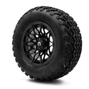 MODZ® 12" Galaxy Matte Black Wheels & Off-Road Tires Combo (Sahara Classic 23x10-12