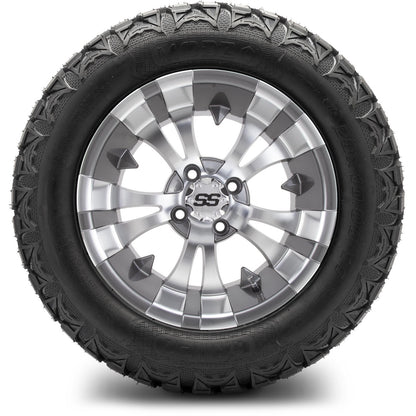 MODZ® 14" Vampire Gunmetal Wheels & Off-Road Tires Combo (Arisun X-Armory All-Terrain 23x10-14 Radial)