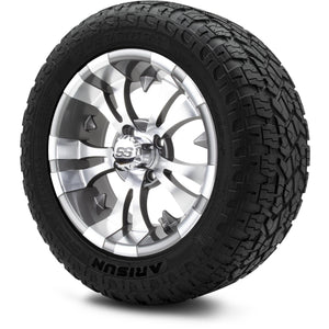 MODZ® 14" Vampire Gunmetal Wheels & Off-Road Tires Combo (Arisun X-Armory All-Terrain 23x10-14 Radial)